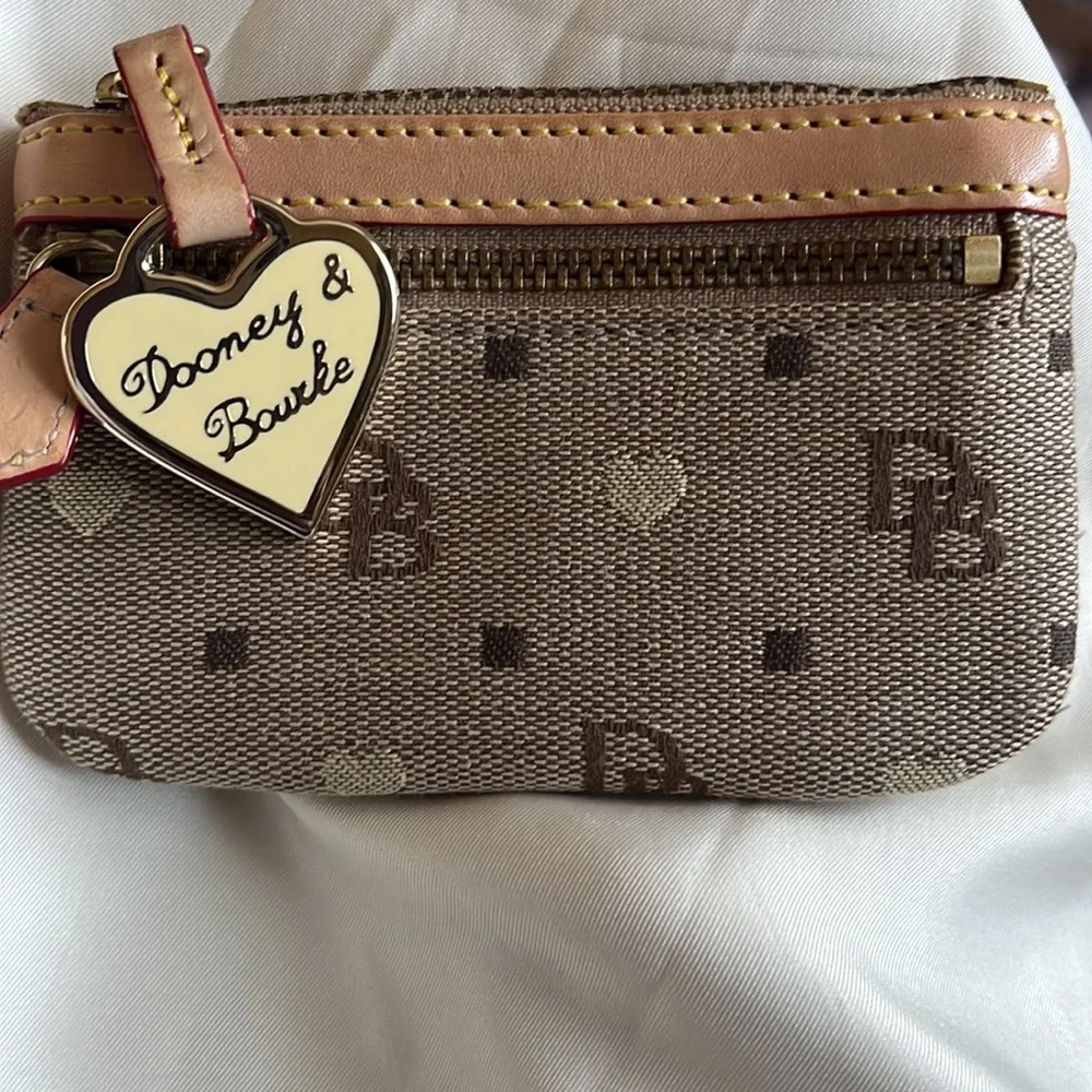 Dooney & Bourke gently used card and coin purse. - Picture 2 of 5